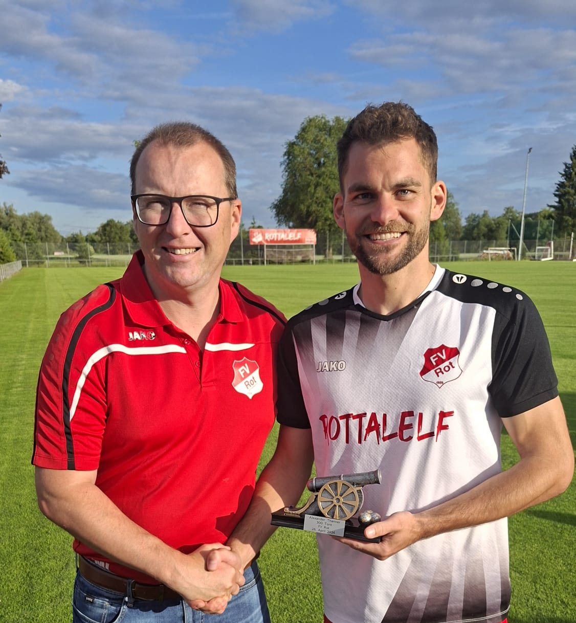 Alexander Thanner erzielt das 300. Tor
