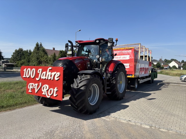 FV Rot beim Heimatfest-Umzug